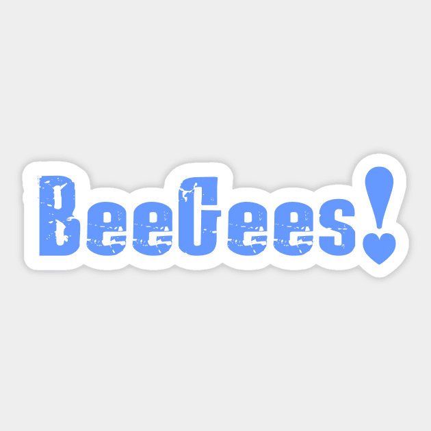 Copy of Bee Gees Love! Sticker by Bizb